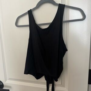Women’s Lululemon Black Tie-Back Tank Top